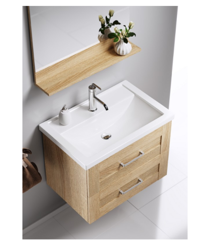 Тумба с умывальником AQWELLA Foster 71 Дуб сонома FOS01072DS